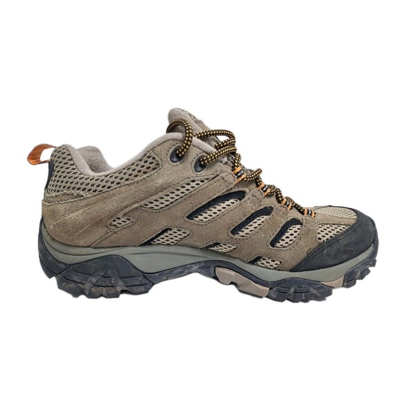 Merrell Moab Men\'s Size 7.5 WIDE Vent Shoe Walnut Suede Mesh Hiking Trail Vibram main image 5